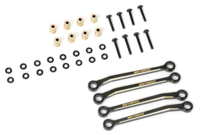 BATRAZZI Brass Lower Chassis Link Set for FCX24M D90