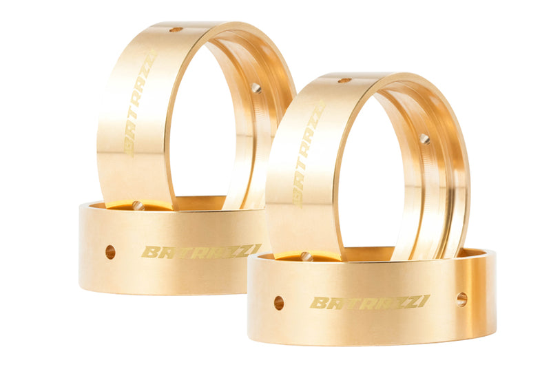 BATRAZZI Brass Wheel Weights V2 for 1.9" Wheels (4pcs)