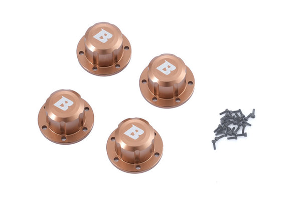 BATRAZZI Aluminum Hub Covers for 1.9" Wheels (4pcs)