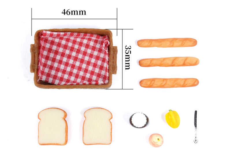 Mini Bread Basket Set (46*35mm)