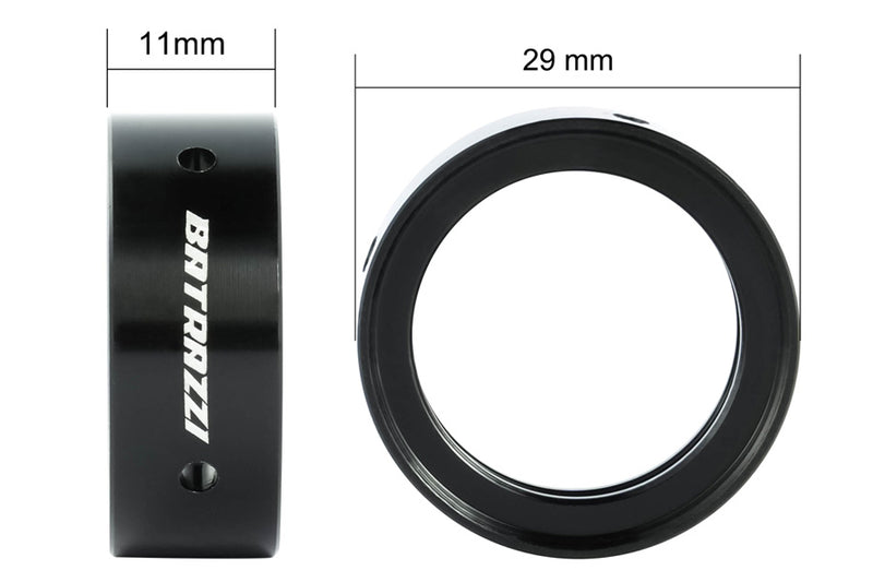 BATRAZZI Aluminum Clamping Rings for 0.8” Wheels