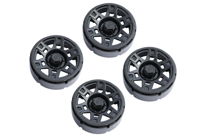 Batrazzi 1.9” Plastic Dual-Edge Six-Spoke Wheels (4pcs)