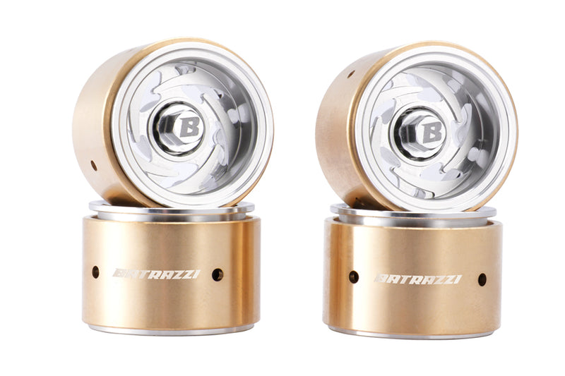 BATRAZZI Aluminum 1.0” Stellar Racing Beadlock Wheels (4pcs)