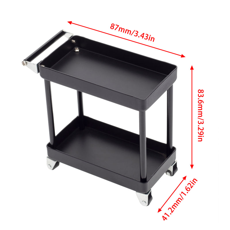 1/10 2-Tier RC Simulation Tool Storage Rack（87x41.2x83.6mm）