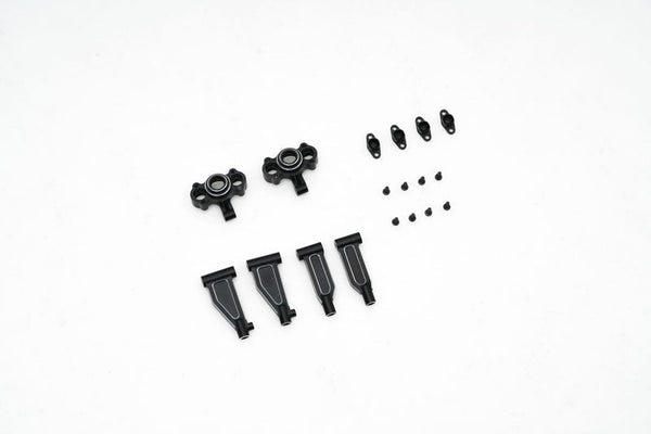 FMT24 Chevrolet Colorado metal front A-arm set and hardware for RC models