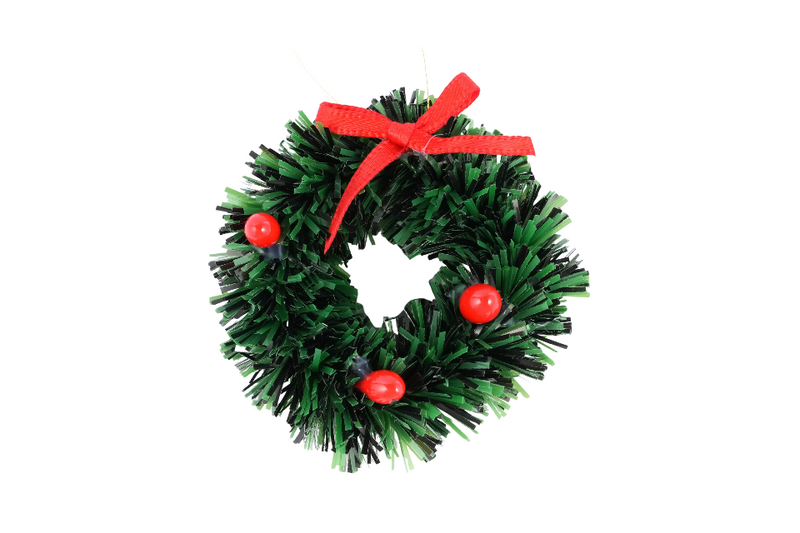 1/18 & 1/24 Christmas Wreath with Bells