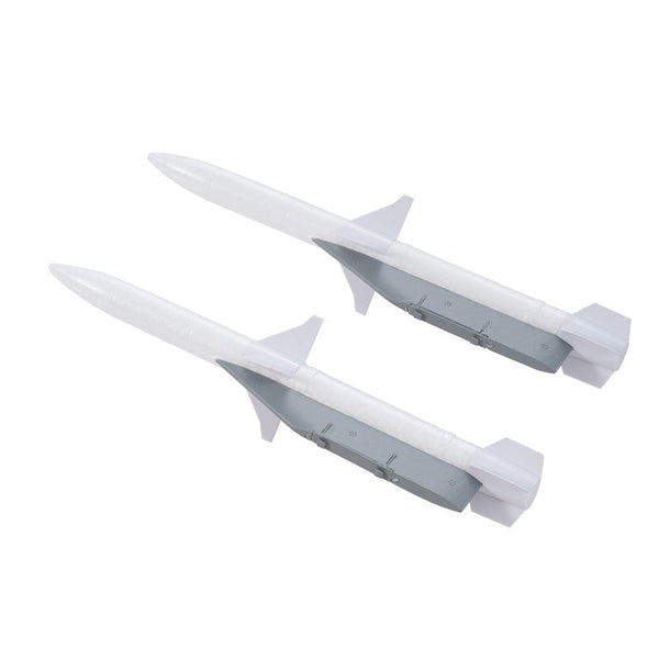 64mm F-16 Missile Set1 (pairing left & right) Battlefield Gray