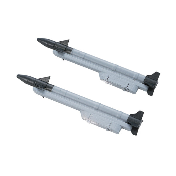 64mm F-16 Missile Set2 (pairing left & right) Battlefield Gray