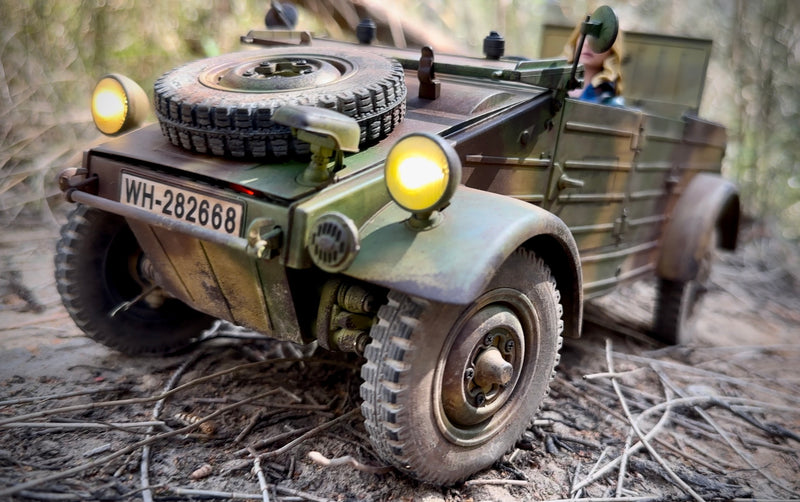 ROCHOBBY 1/12 Type82 Kubelwagen RTR Camouflage Mod