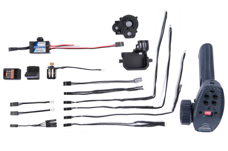 BATRAZZI Ctrl Frk Brushless System Set & Light Control System Set for FCX18 LC80