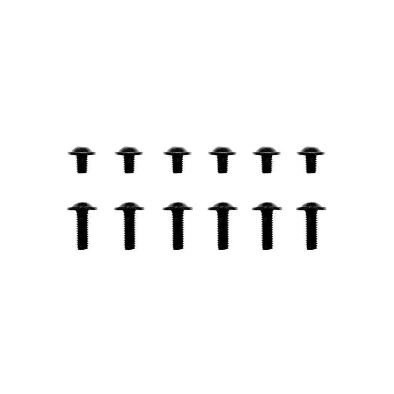 Rlaarlo Flange Button Head Hex Screw, M2.5*4 & M2.5*8 for 1/10 Omni-Terminator