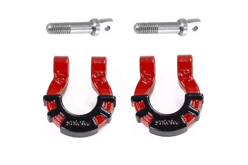 Metal Simulation Rescue Buckle Decorations for 1/10 & 1/18 RC Cars (2pcs)