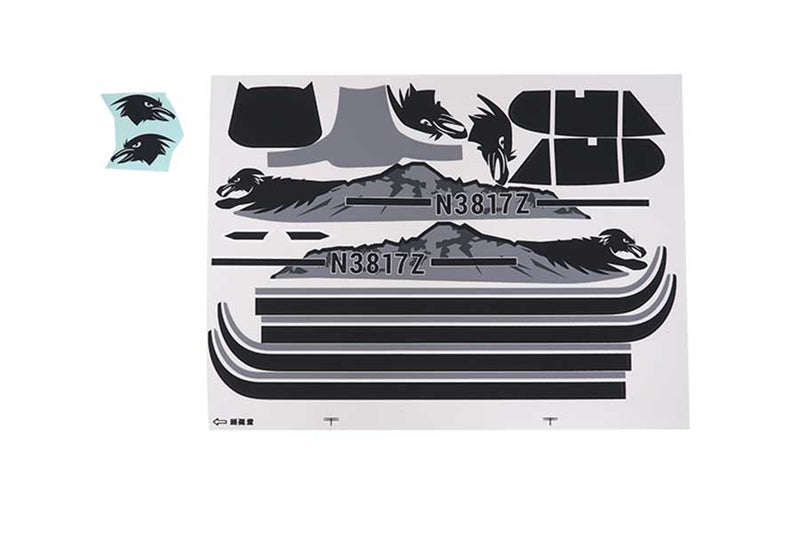 540mm Piper PA-18 Decal set