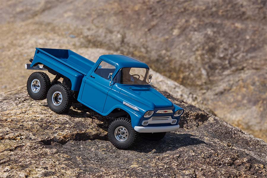 FMS 1/18 Chevrolet Apache RTR Blue RC Truck